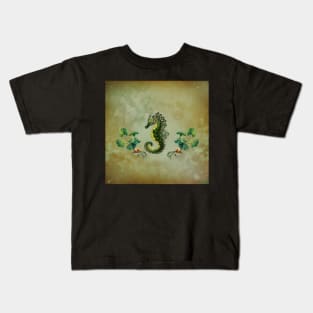 Wonderful elegant fantasy seahorse Kids T-Shirt